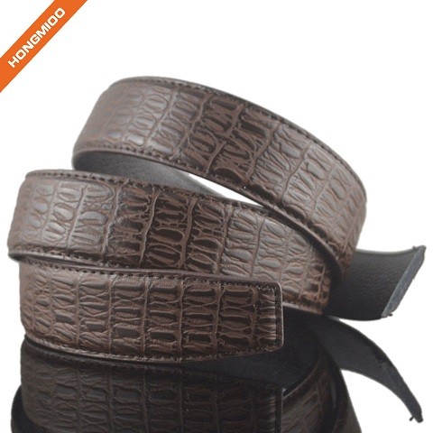 Hongmioo Mens Animal-Friendly Embossed Crocodile Second... side