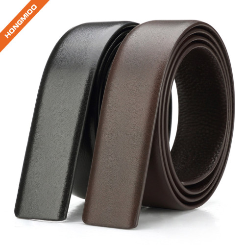 Factory Wholesale Full Grain Leather Men Jean Belt Strap