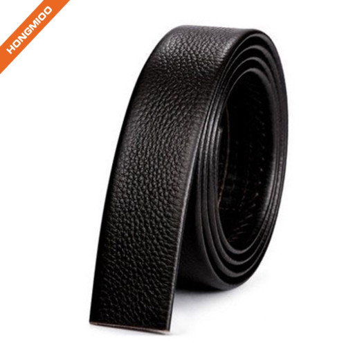 Cheap Men Fine Full Grain Leather Belt Without Buckle