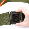 Custom Fashion Outdoor Elastic Nylon Belt Plastic Buckle