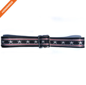 Custom Medical Fabric Metal Buckle Belts Wide Polyester Gait Belt