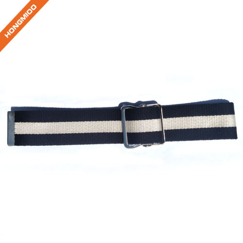 First Aid Walking Gait Belt Patient Transfer With Wide Metal Buckle Blue Belt