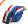 Flip-Top Buckle Multiple Color Fabric Canvas Belt For Men