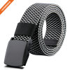 Men's Leisure Metal Free Fabric Canvas Belt
