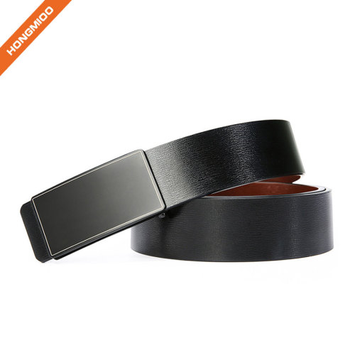 Mens Reversible Full Grain Leather Belt 35mm Rotatable Double-side Belt