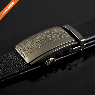 No Holes Automatic Buckle Business Casual Jeans Belt