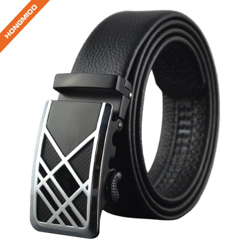 Comfort Cilp Adjustable Automatic Sliding Buckle Belts Mens With Logo