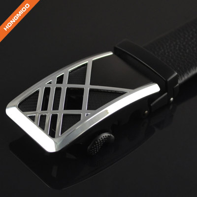 Comfort Cilp Adjustable Automatic Sliding Buckle Belts Mens With Logo