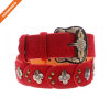 Women Leather Belt For Pants Dress Jeans Suede Waist Belt With Brushed Alloy Buckle