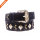 Women Leather Belt For Pants Dress Jeans Suede Waist Belt With Brushed Alloy Buckle