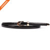 Women PU Skinny Leather Belt with Multiple Colors