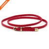Multiple Colors Women's PU Skinny Leather Belt