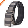 Many Colors 3.5cm Customized Artificial Man Made Leather Belt With Auto Lock Buckle