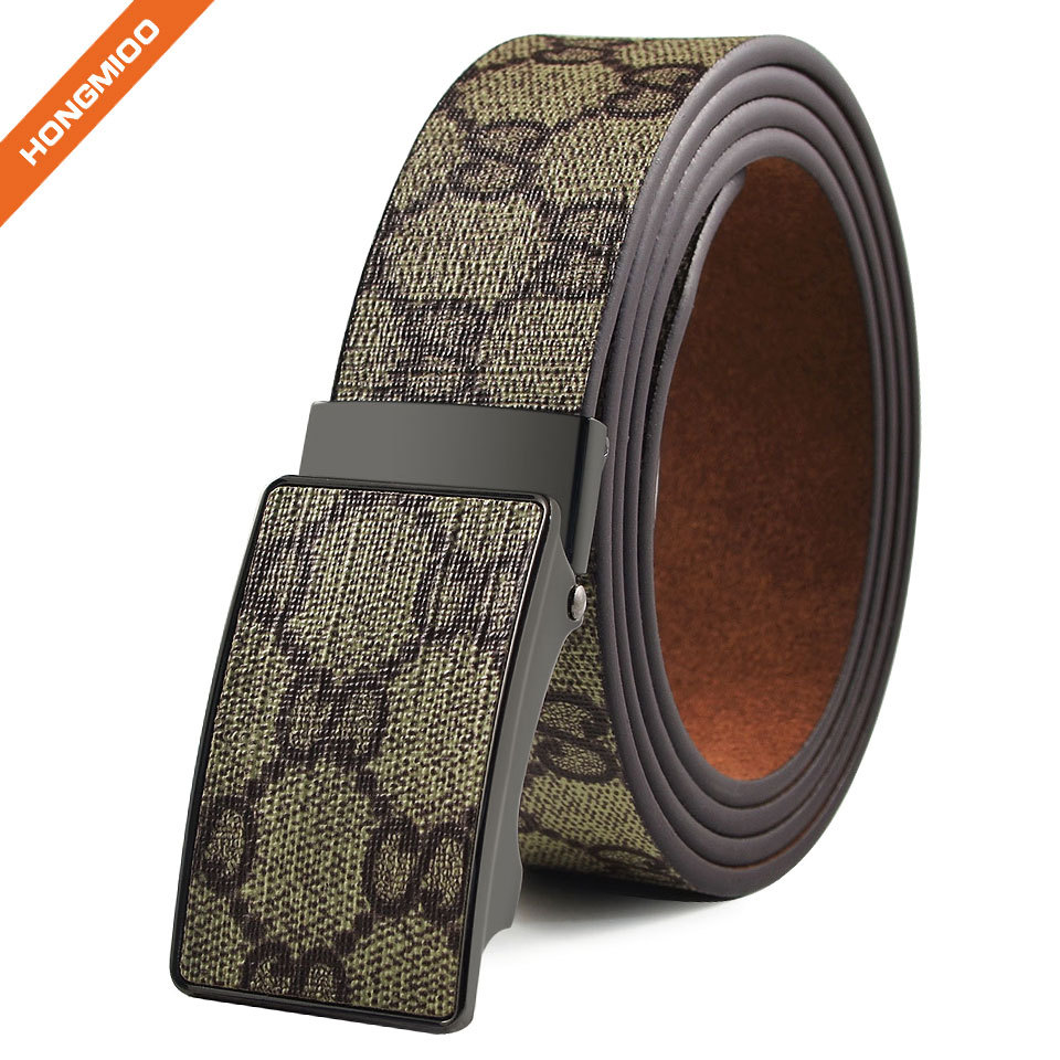 Fashion Accessory Snake Pattern Embossed PU Leather Bel... detail