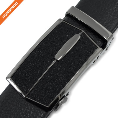 Quick Release Automatic Buckle Faux Leather Mens Daily Belt