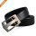 Hollow Design Alloy Click Ratchet Buckle Belt Mens Dress PU Leather Waistband Belt