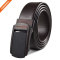 Mens Artificial Leather Ratchet Dress Belt with Automatic Buckle