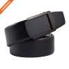 Mens Artificial Leather Ratchet Dress Belt with Automatic Buckle