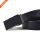 Click Buckle Belts Men's Faux Leather Ratchet Belt Black With Black Strap