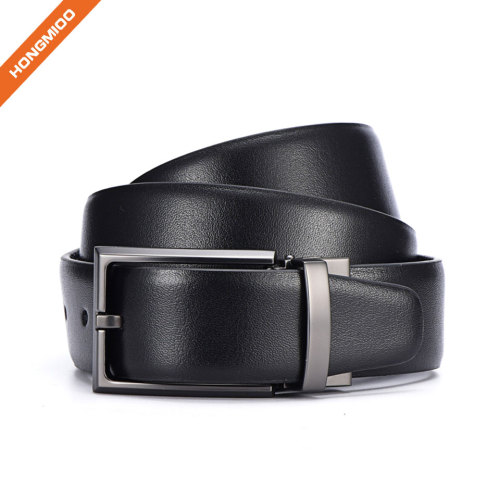 Hongmioo Leisure Black And Brown Full Grain Leather Belts