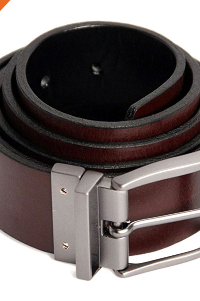 Hongmioo Offer Rotated Buckle Belt For Men Reversible Leather