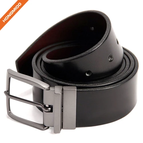 Hongmioo Offer Rotated Buckle Belt For Men Reversible Leather