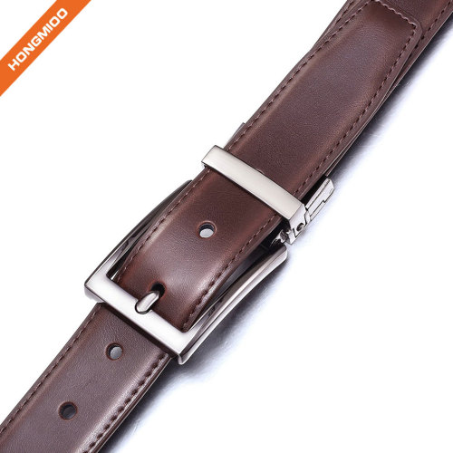 Factory Offer Classic Dress Reversible Leather Belts For Men