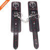 Adjustable Plush PU Leather Slave Wrist & Ankle Handcuffs Hand Restraints Toy G-Spot Set