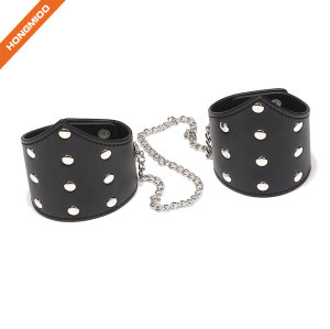 Multifunctional Bangle For Sex Play Stainless Steel Rivet Adjustable Handcuffs