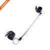 Restrain Sexy Belt Steel Pipe Fake Leather Couple Bed Tools Handcuffs