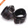 Black PU Leather Handcuffs Restrain Belt SM Play Accessory