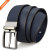 Eco-friendly Men Pu Leather Double Color Reversible Belt