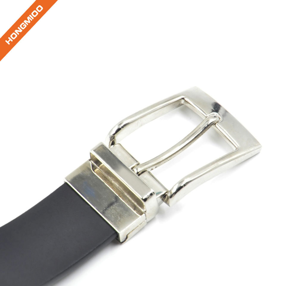 Hongmioo Pu Double-side Rotated Buckle Men Belt side