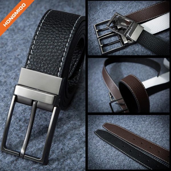 Multifunctional PU Leather Jeans Belt Custom Logo For Young