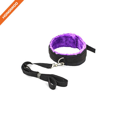 Premium Faux Leather Lockable Neck Collar and Leash