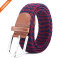Comfortable Soft Mix Color Sport Belts Polyester Nylon Fabric Braided Belts