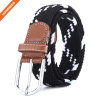 Promotional Online Shopping Comfortable Soft Stretch Polyester Nylon Fabric Braided Belts
