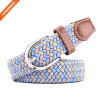 Comfortable Soft Stretch Woven Sport Belts Polyester Nylon Fabric Braided Belts