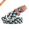 Comfortable Soft Stretch Woven Sport Belts Polyester Nylon Fabric Braided Belts