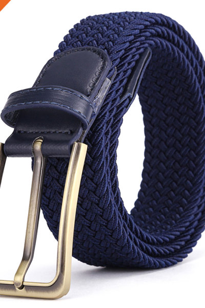 Fashion High Quality Polyester Nylon Fabric Braided Belts