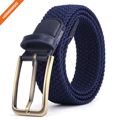Fashion High Quality Polyester Nylon Fabric Braided Belts
