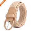 Canvas Web Belts for Women Adjustable Multi-color Hole Buckle Belt Leisure Strap