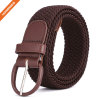 Canvas Web Belts for Women Adjustable Multi-color Hole Buckle Belt Leisure Strap