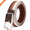 Canvas Elastic Fabric Woven Stretch Multicolored Braided Belts