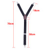 Anti-Wrinkle Non Slip Clip Elastic Shirt Stays Garters Adjustable Thigh Shirt Tuck Suspenders