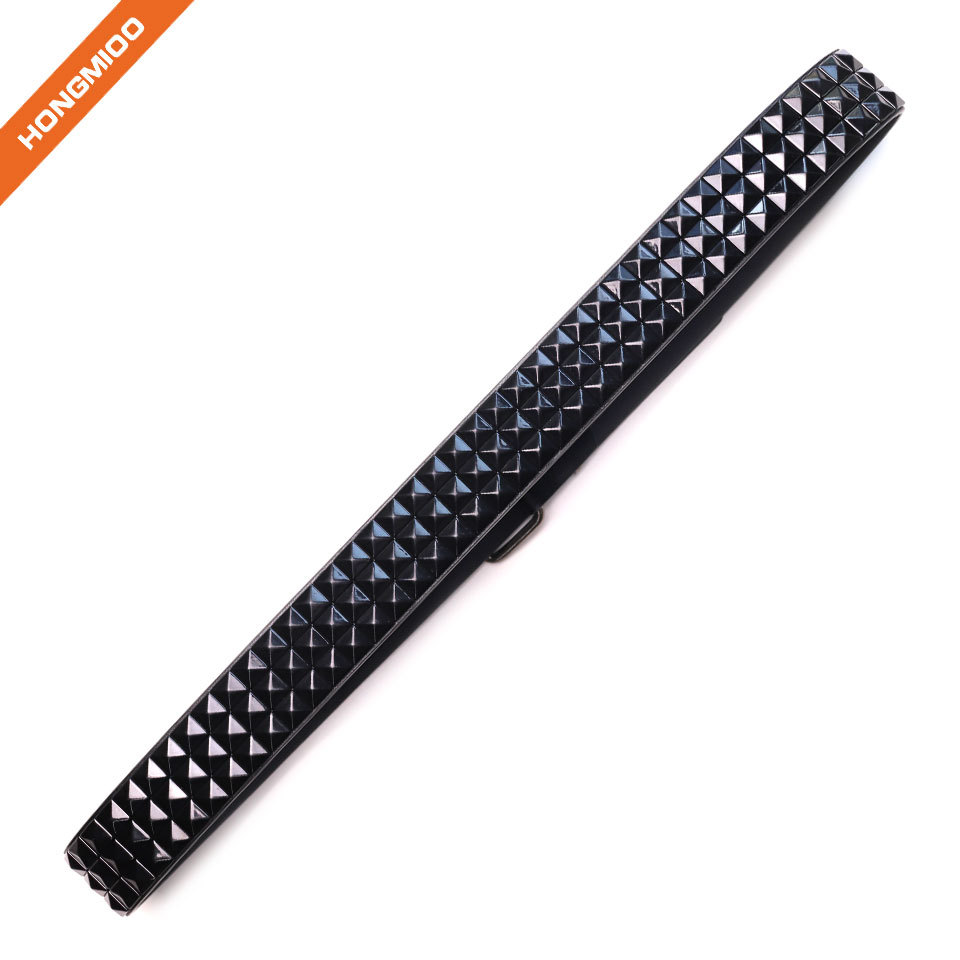 Hongmioo Rivet Pyramid Style PU Pin Buckle Belt side