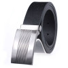 Zinc Alloy Buckle Belt Plate Buckle Cowhide Leather Belt For Men