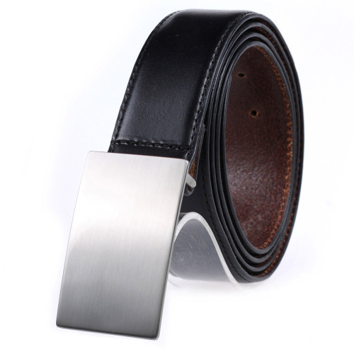 Men's Slide Buckle Belt  Pure Leather Business Casual Belt