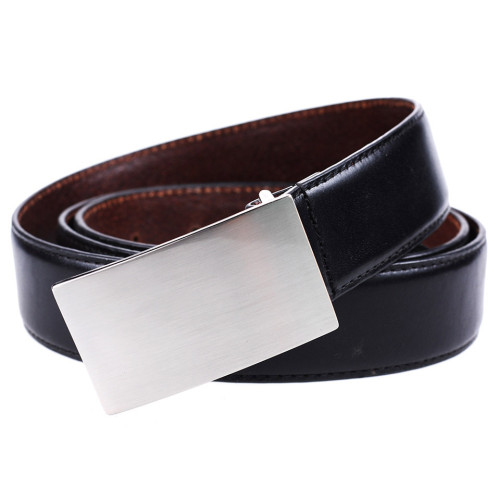 Men's Slide Buckle Belt  Pure Leather Business Casual Belt