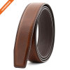 Hongmioo Mens Ratchet Split Leather Belt Strap with No Buckle
